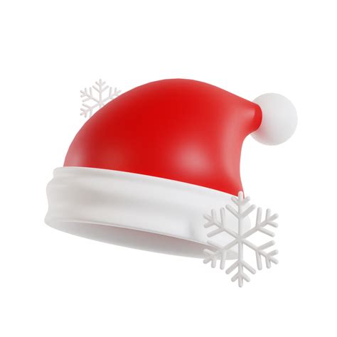 3D Christmas hat, transparent background 15079453 PNG