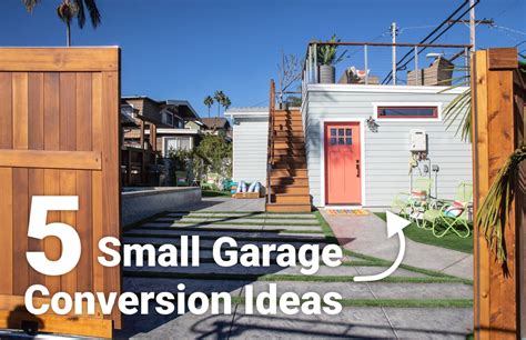 5 Small Garage Conversion Ideas: Maximizing small spaces