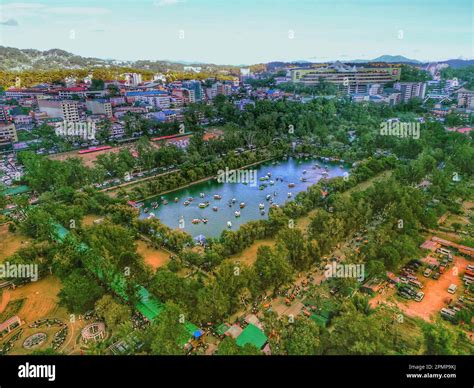 baguio city burnham park boat ride Stock Photo - Alamy