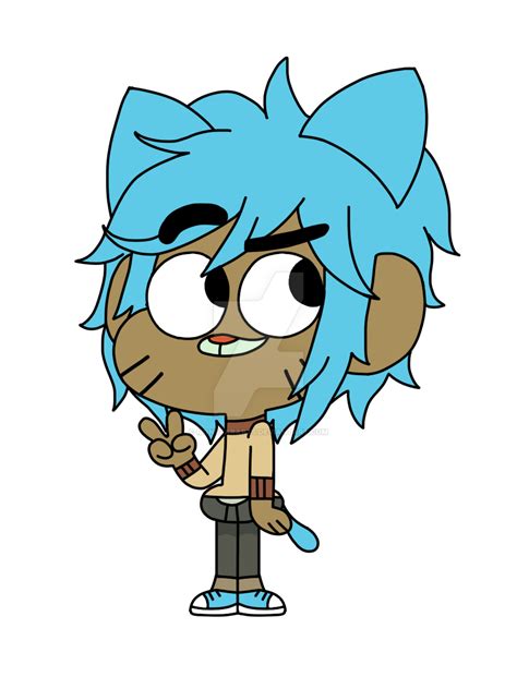 Gumball Watterson - Human by monstararts on DeviantArt