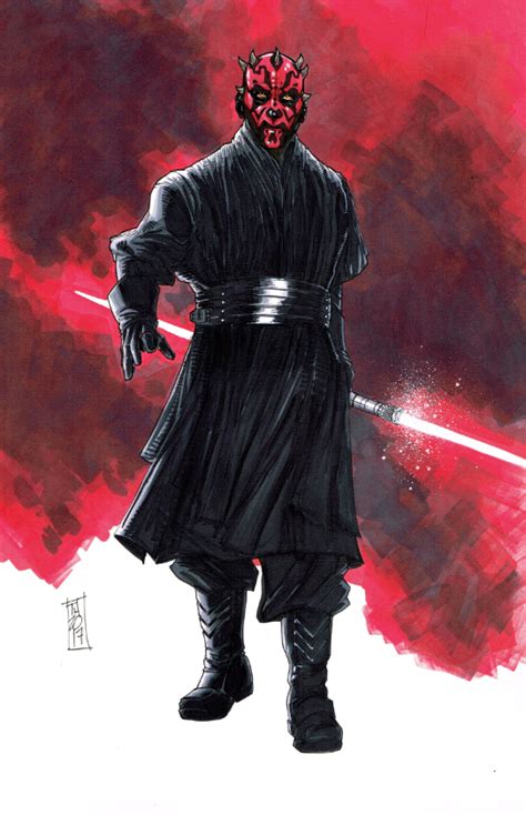 Darth Maul by Hodges-Art on DeviantArt