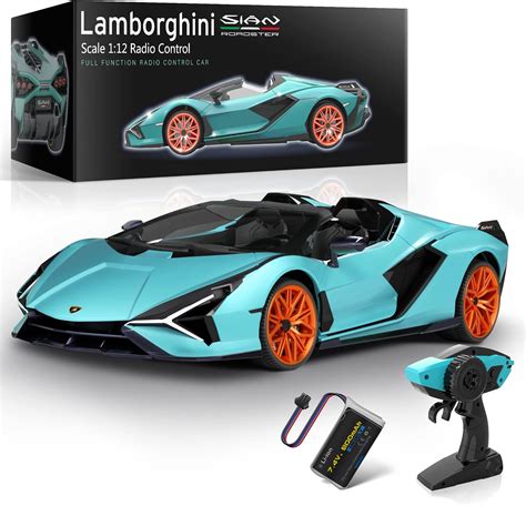 Buy MIEBELY Lamborghini Remote Control Car, 1:12 Scale Lambo Toy Car 7 ...