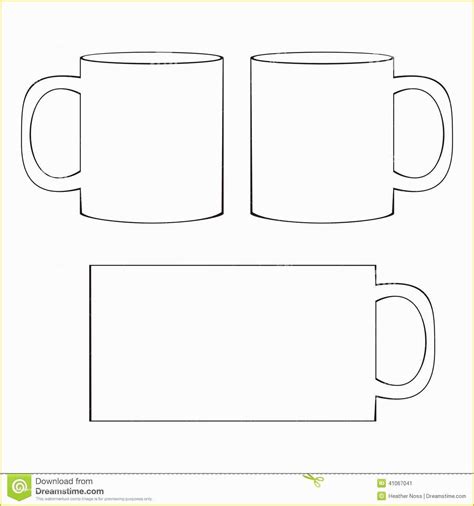 Mug Template Free Download Of 20 Mug Template Vector Free Vector Coffee ...