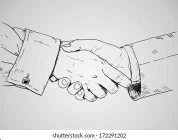 Handshake Sketch Images, Stock Photos & Vectors | Shutterstock