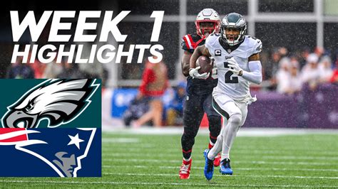 Highlights: Eagles 25, Patriots 20 | Week 1