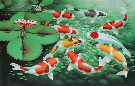 Koi Painting Wallpapers - Top Free Koi Painting Backgrounds ...