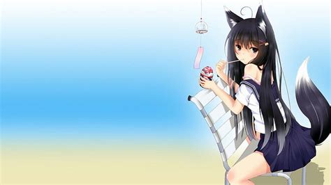 1920x1080px | free download | HD wallpaper: Fox girl, anime fox girl ...