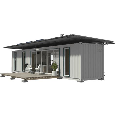 40ft Shipping Container House Floor Plans with 2 Bedrooms