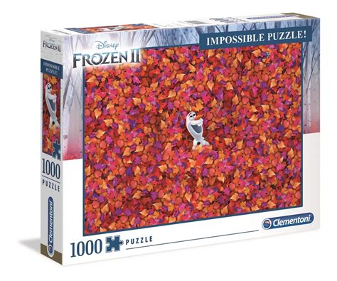 Frozen 2 Impossible 1000 Piece Puzzle, Puzzles | Sanity