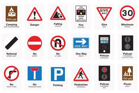 Free Printable Road Signs Uk - Printable Word Searches