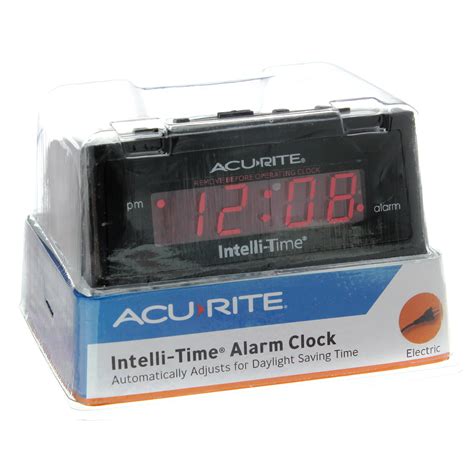 AcuRite Intelli-Time Alarm Clock - Shop Audio at H-E-B