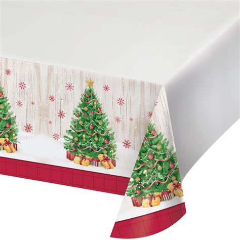 Vintage Christmas Paper Tablecloth - Walmart.com