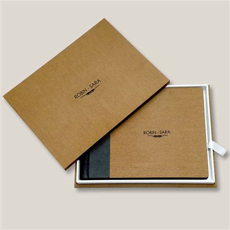 Buy Handcrafted Wood Finish Leather Album. Premium Leather Albums