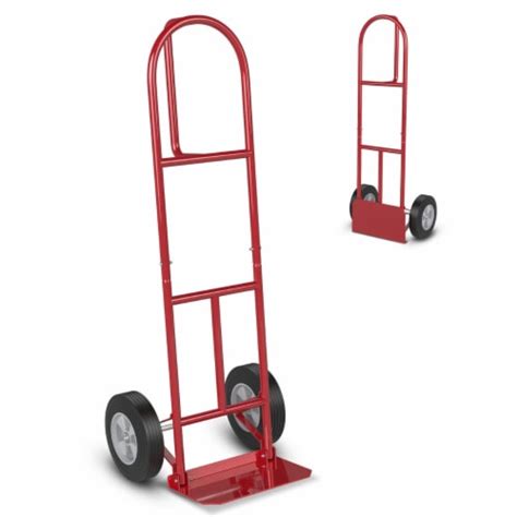 Heavy Duty Hand Truck Trolley 660lbs Capacity Dolly Cart w/ Foldable ...