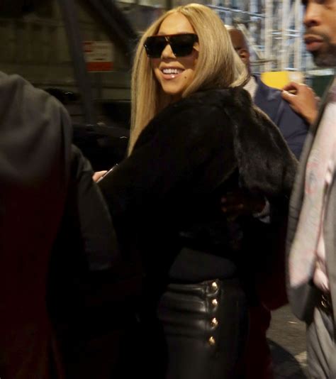 MARIAH CAREY Leaves Her Christmas Show at Madison Square Garden in New ...