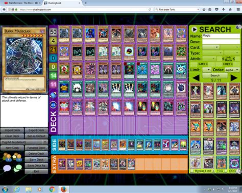 Yugi Muto Deck by Jesse220 on DeviantArt