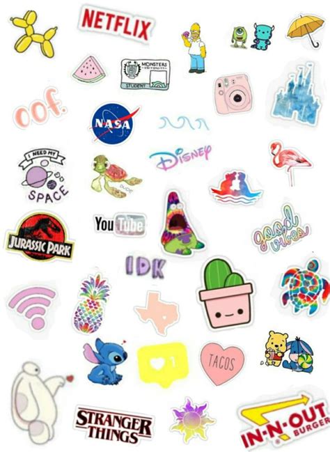 Pretty collage | Printable stickers, Aesthetic stickers, Iphone case ...