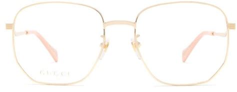 Gucci Eyewear Square Frame Glasses - ShopStyle Eyeglasses