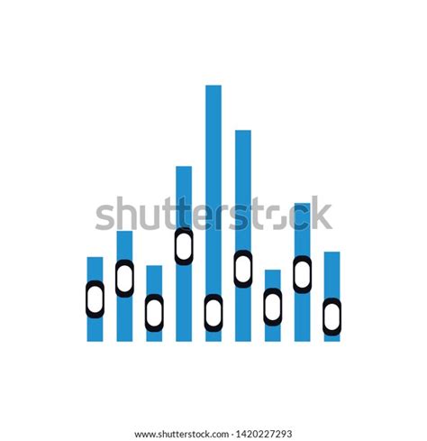 Abstract Sound Wave Vector Icon Illustration Stock Vector (Royalty Free ...