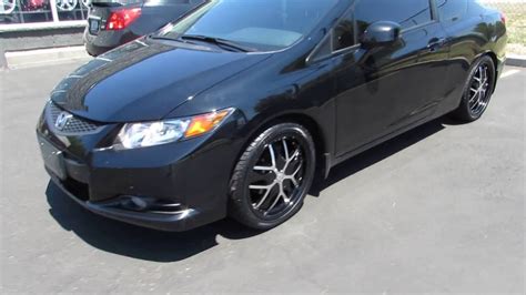 2010 Honda Civic Black Rims