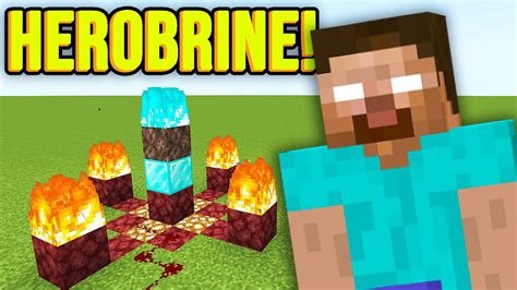 (WORKING!!!) How to summon HEROBRINE in MINECRAFT (2022) - YouTube