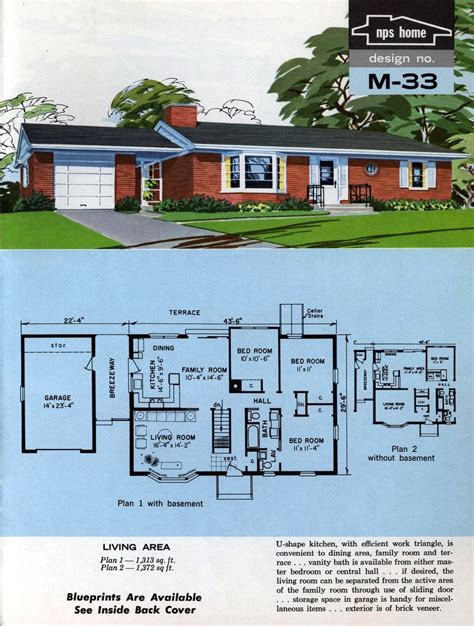 See 125 vintage ’60s home plans used to design & build millions of mid ...