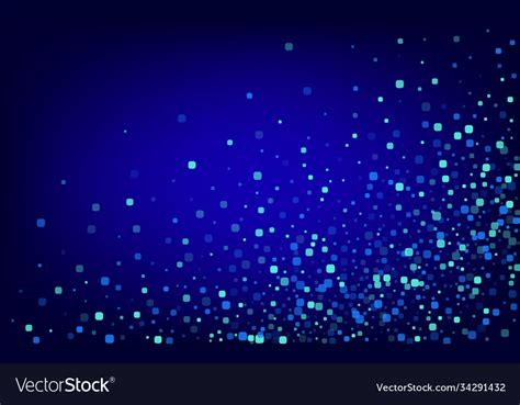 Blue confetti decoration background Royalty Free Vector