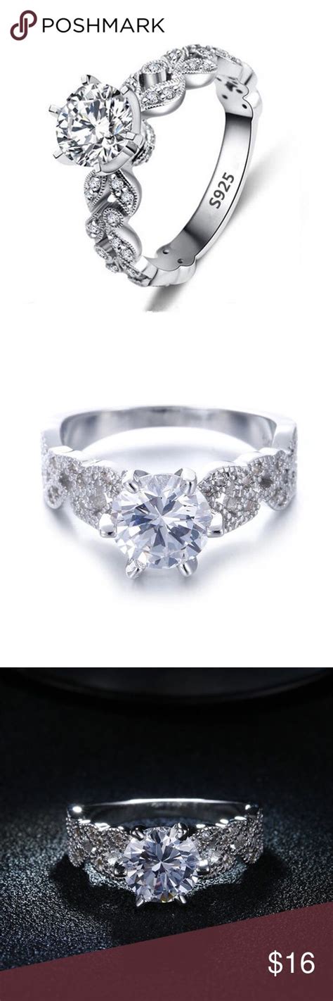 🆕S925 1.5CT Engagement Ring | Womens jewelry rings, Women jewelry gift ...