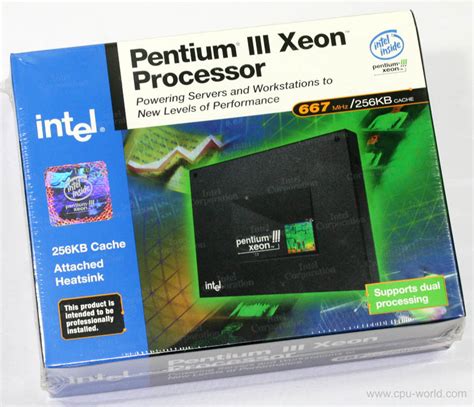 Intel Pentium III processor families