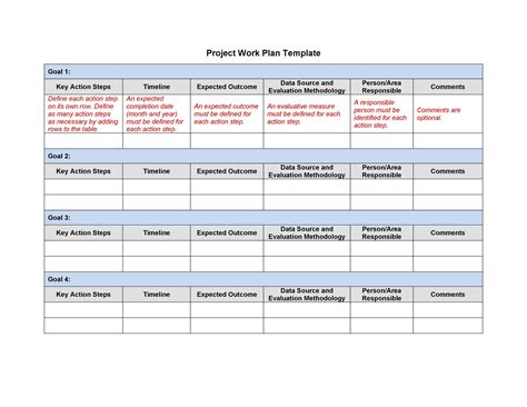 48 Professional Project Plan Templates [Excel, Word, PDF] ᐅ TemplateLab