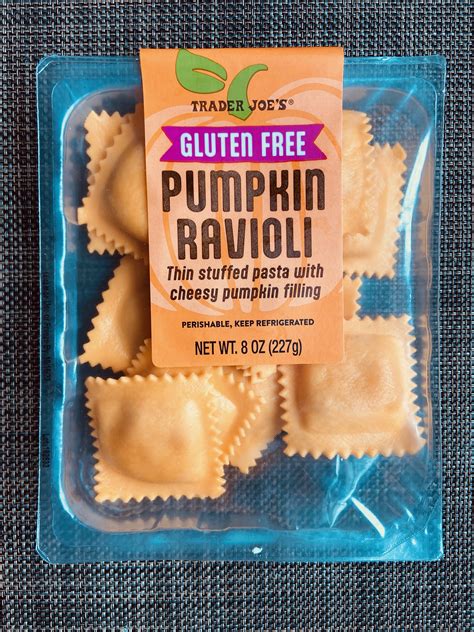 Trader Joe’s Gluten Free Pumpkin Ravioli Review – Club Trader Joe's