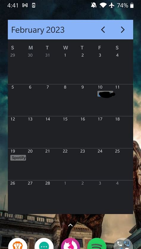 Is there an app in IOS 15 which has a calendar widget like this one ...