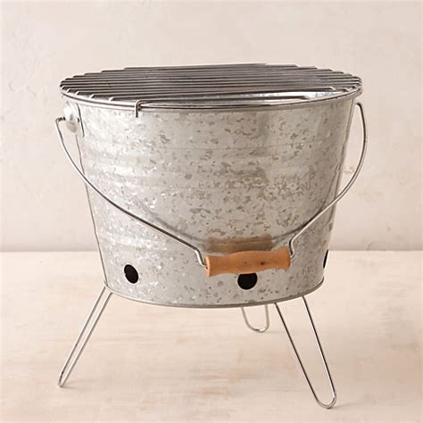 Galvanized Grill Bucket | Terrain