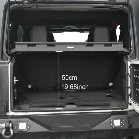 Jeep JK Interior Cargo Rack 4 Doors for 2011-2018 Jeep Wrangler JK JKU ...