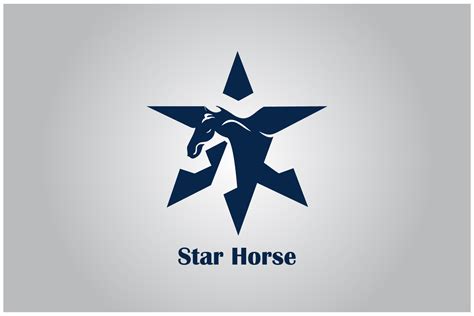 Star Horse Logo Concept Graphic by monodesigner · Creative Fabrica