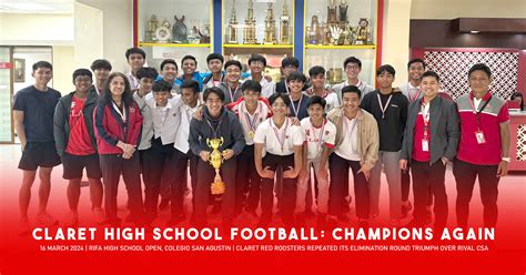 Claret High School Football: Champions Again