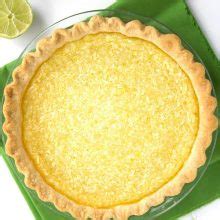 Lime Coconut Buttermilk Pie - Recipe Girl®