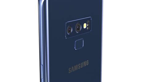 Samsung Galaxy S9 Blue - 3D Model by Cactus3D