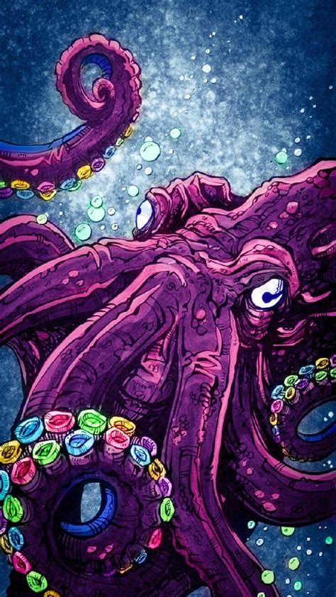 Octopus Art Wallpapers - Top Free Octopus Art Backgrounds - WallpaperAccess