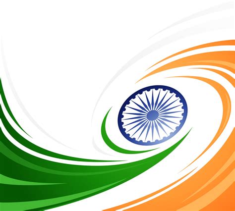 Indian Flag Design PNG