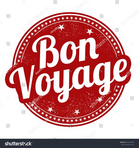 325 Bon Voyage Stickers Images, Stock Photos & Vectors | Shutterstock