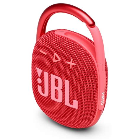 JBL Clip 4 Portable Bluetooth Speaker - Red - Walmart.com - Walmart.com