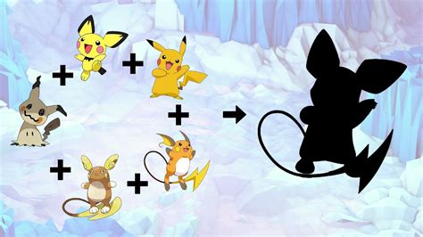 Pichu Pikachu Raichu Evolution