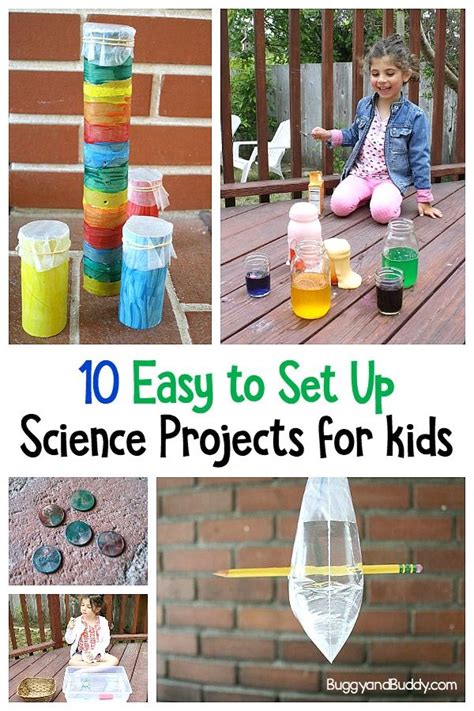 Pre K Science Project Ideas