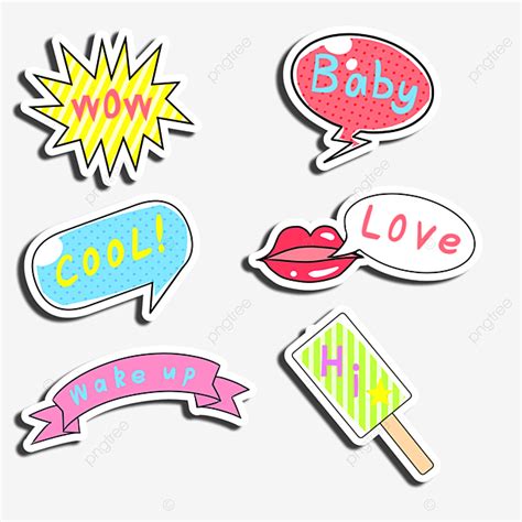 Everyday PNG Image, Cute Everyday Words Stickers, Sticker, Style ...