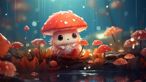 Kawaii Mushroom wallpaper by BelindaBindi on DeviantArt