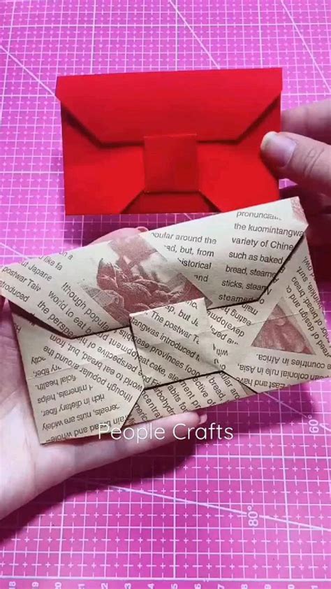 DIY Paper Envelope ️ | DIY Paper Craft ideas | Paper crafts, Envelope ...