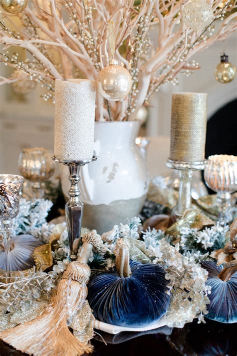 Blue Christmas Decorating Ideas - A Tour of Our Home