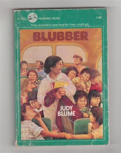 1970s Judy Blume book Blubber vintage by AnemoneReadsVintage