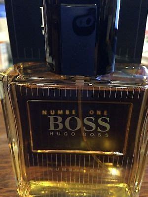 nice BOSS #1 NO. Number ONE by Hugo Boss Cologne for Men 4.2 oz EDT ...